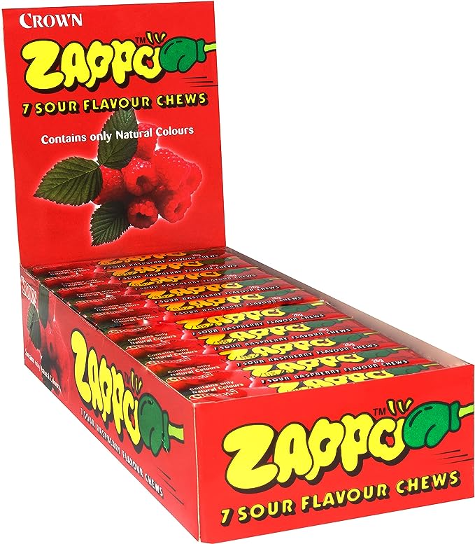 Single Candy Zapoo Freeze-Dried Zappo — Sour Raspberry – Freeze My Candy